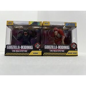 Godzilla-Kong The New Empire, Metalfigs,‎ Keychains, Kong And Skar King